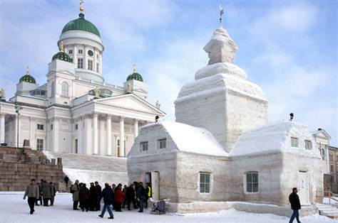 Helsinki's Lutheran Cathedral and Ice Church