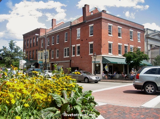 Portsmouth, New Hampshire on a beautiful summer day