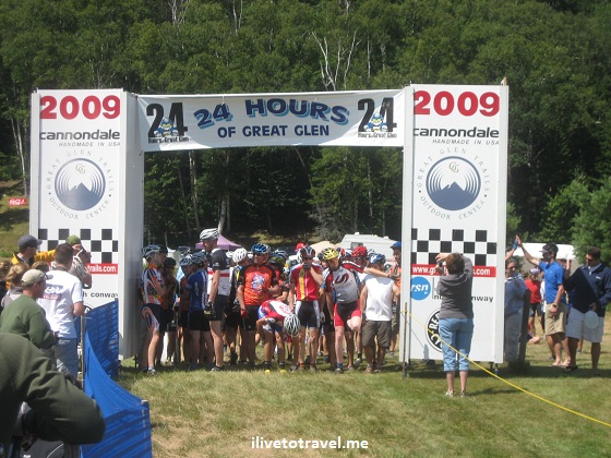 24 Hours of Great Glen mountain biking race in New Hampshire