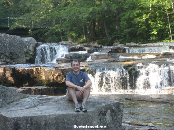 New Hampshire waterfall - nature outdoors