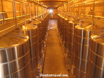IMG_2452 Wine tanks in Mendoza wineries in Argentina