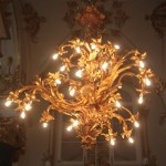 Chandelier in The Hermitage in St. Petersburg, Russia