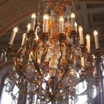 Chandelier in The Hermitage in St. Petersburg, Russia