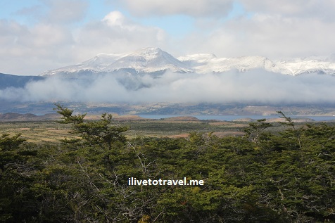 Scenery from the Cueva del Milodón in the Chilean Patagonia