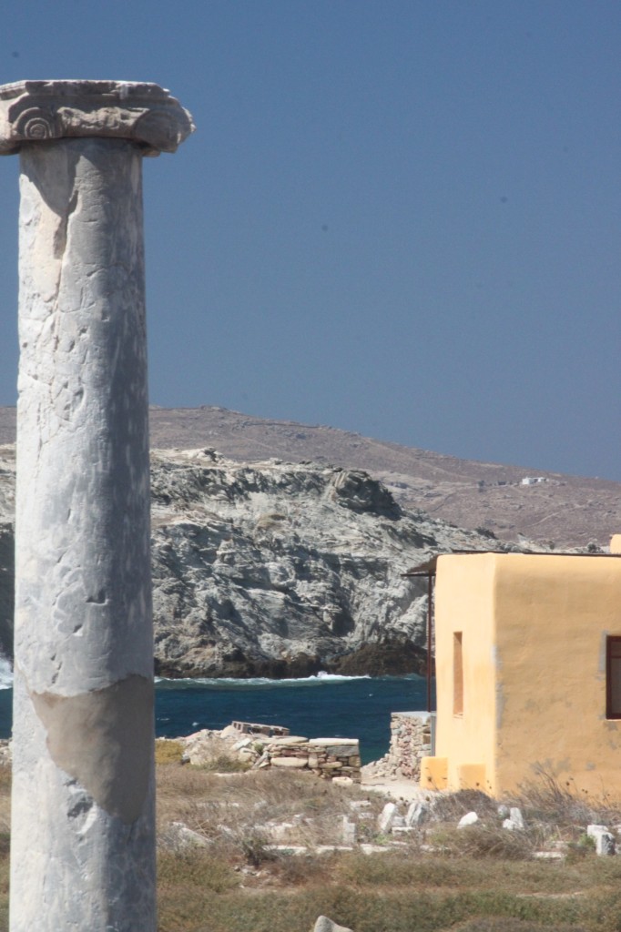 Delos Island near Mykonos, Greece