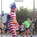 USA Spirit on the 4th of July at the Peachtree Road Race in Atlanta