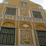 Architecture in Punda in Willemstad, Curacao