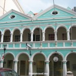 Architecture in Punda in Willemstad, Curacao