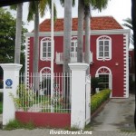 Architecture in Punda in Willemstad, Curacao
