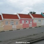 Architecture in Punda in Willemstad, Curacao