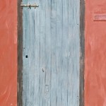Architecture (door) in Willemstad, Curacao