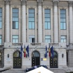 Balcony where Ceausescu was booed