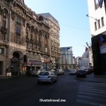 Calea Victoriei, one of the main streets in Bucharest, Romania