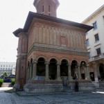 Cretulescu Basilica front in Bucharest, Romania