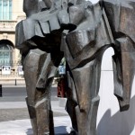 Revolution Square in Bucharest, Romania