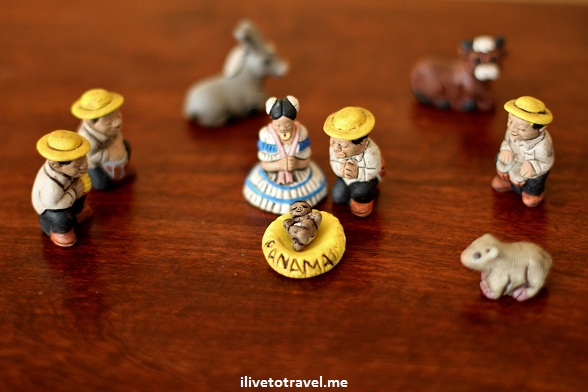 Nativity scene from Panama - Christmas