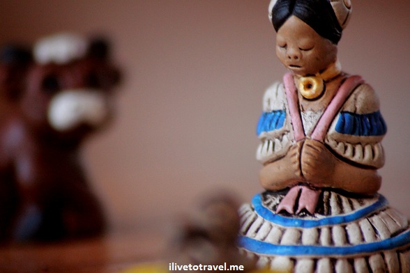 Nativity scene from Panama - Virgin Mary