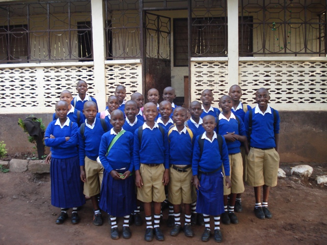 Kids, uniform, Tanzania