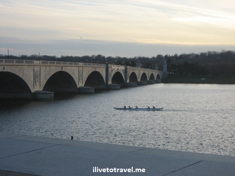Rowers on the Potomac