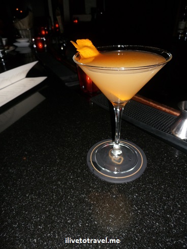 Cocktail at Le Bar in the Sofitel Washington D.C.