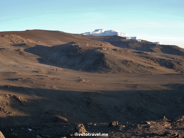 Kilimanjaro crater