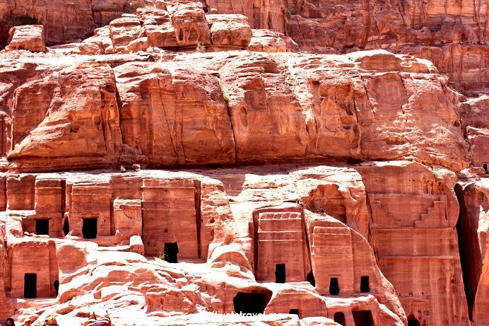 Admiring History on the Rocks in Petra, Jordan