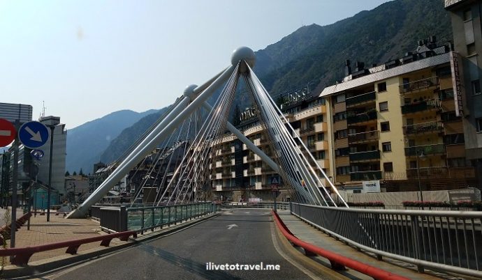 architecture, bridge, puente, Andorra la Vella, Pyrenees, Andorra, drive, driving, Europe, travel, turismo, photo