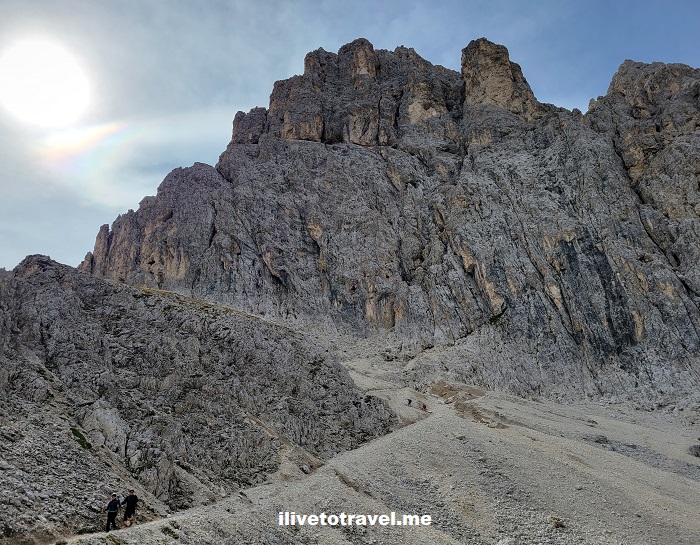 Challenge in the Dolomites:  Hiking the Rosengarten